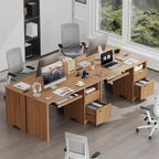 Bestier 55 Inch Wood Computer Desk - Image 8
