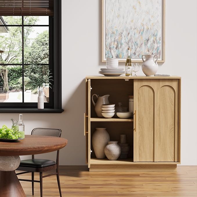 FORTUNETEC Sideboard Buffet Cabinet - Image 6