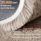 8x10 Area Rugs for Living Room: Fluffy Shag Soft Washable Rug Large Fuzzy Plush - Image 4