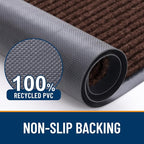 OLANLY Front Door Mat 71x23, Waterproof Heavy-Duty Indoor Outdoor Doormat | - Image 3