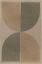 Lahome Modern Rainbow Easy Jute Rug, 6x9 Rug - Image 8