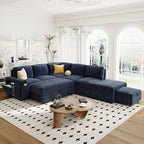 Merax L-Shaped Modular Sectional Sofa - Image 9
