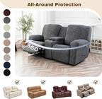 Gennia Waterproof Recliner Loveseat Cover - Image 6