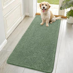OLANLY Dog Door Mat for Muddy Paws 70x35, Super Absorbent Chenille Mud Mat | by OLANLY