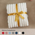 BEDELITE Ribbed Fleece Throw Blanket - Image 6