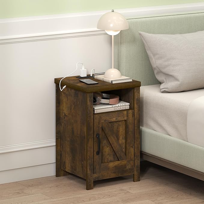 Furinno Farmhouse Night Stand - Image 2
