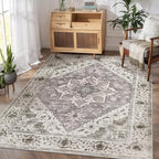SERISSA 3x5 Washable Non Slip Boho Area Rug - Image 6