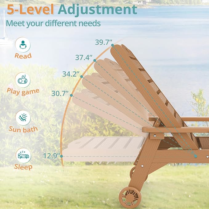LUE BONA Outdoor Lounge Chair Set - Image 4