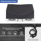 Wumiokio Patio Furniture Sets, 3 Pieces Wicker Outdoor Furniture - Image 7