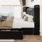 SHA CERLIN King Size Bed Frame - Image 7