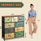 WLIVE 9-Drawer Dresser, Fabric Storage Tower - Image 3