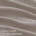Stone Beige Curtains 90 Inches Long - Image 4