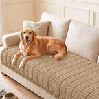Couch Cover for Dogs, Washable Non Slip Plush Flannel Sofa Protector | Thick by hyha