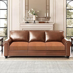 ANARACHON Leather Look Couch Cushion Covers Sofa Seat Slipcovers Sets Couches - Image 2