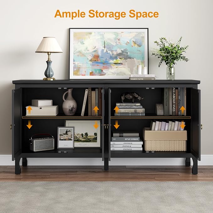 RoyalCraft 63'' Sideboard Buffet Cabinet - Image 3