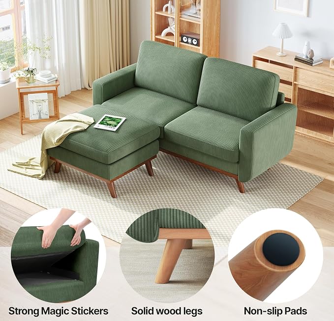 Vesgantti 68" Loveseat Sofa - Image 7