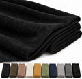 Mini Chenille Linen Blend Upholstery Fabric by the Yard, 57 Inch Wide Soft by Laklinlin