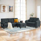 5 Seat Sectional Sofa Set for Living Room Set - Image 8