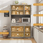 HOSTACK 71" Pantry Cabinet - Image 6