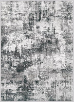 5x7 Area Rugs Washable Rug: Abstract Neutral Rugs Modern Non Slip Area Rug - Image 8