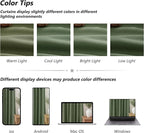 Olive Green 100% Blackout Curtains 108 Inch Length 2 Panels Set - Image 7