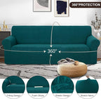U-NICE HOME Oversized Stretch Couch Cover Slipcover, 1-Piece Sofa cover - Image 3