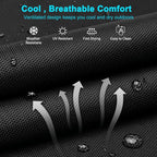 ABORON 2PK Heavy Duty Tanning Chair, 5-Gear Outdoor Folding Chaise Lounge Chair - Image 4