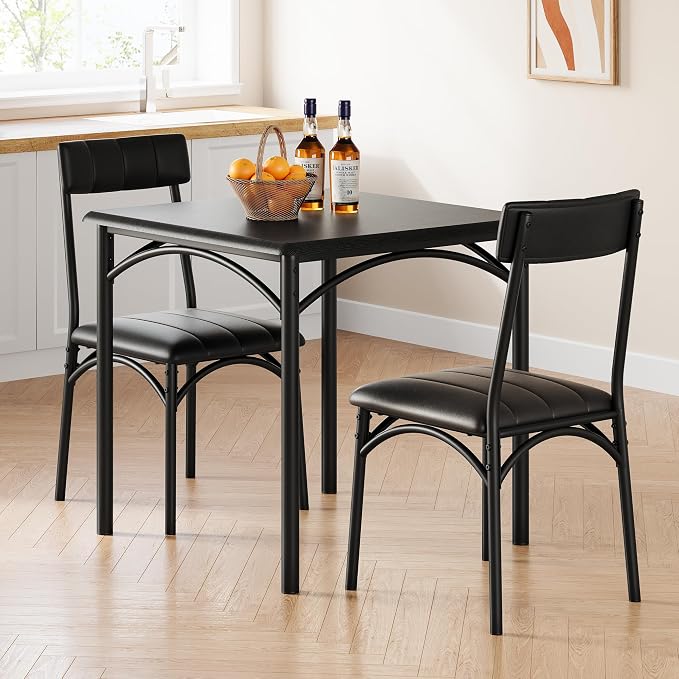GAOMON 3-Piece Dining Table Set - Image 4