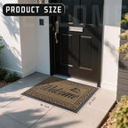 Yimobra Welcome Mat Outdoor Indoor, Waterproof Heavy Duty Front Door Mat - Image 2