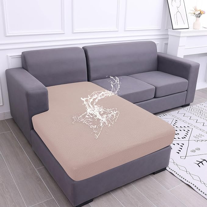 Waterproof Sectional Couch Covers, Non Slip Sofa Cushion Covers | L Shape by hyha