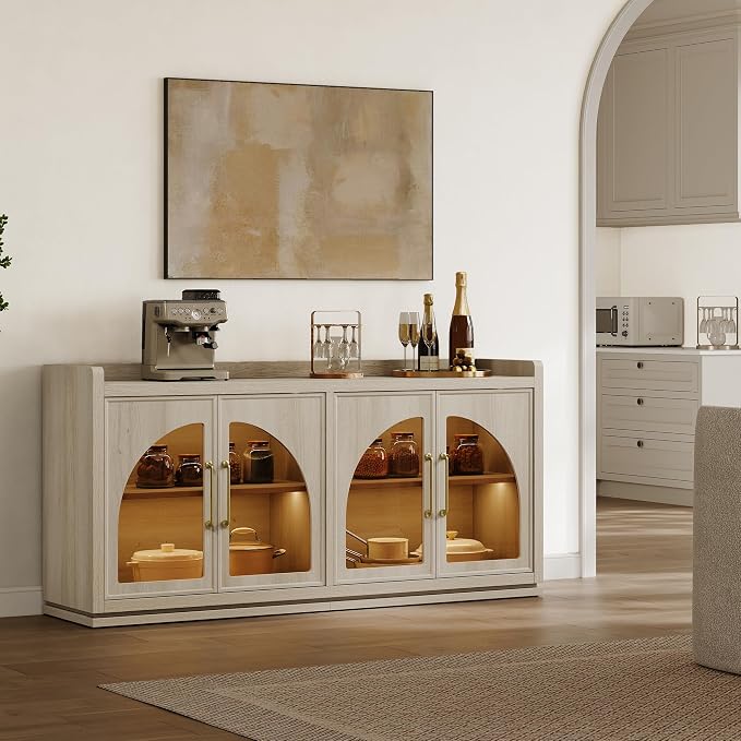 SICOTAS Sideboard Buffet Cabinet - Image 3