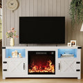 YESHOMY LED Fireplace TV Stand by SearchallYESHOMY