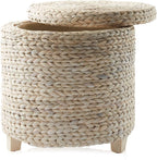 Casafield 17" Round Storage Ottoman - Image 5