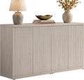 SICOTAS Buffet Cabinet with Storage Accent Sideboard Modern Credenza with Doors by SICOTAS