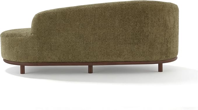 Christopher Knight Home Bouclé Chaise Lounge Sofa Mid Century Modern - Image 11