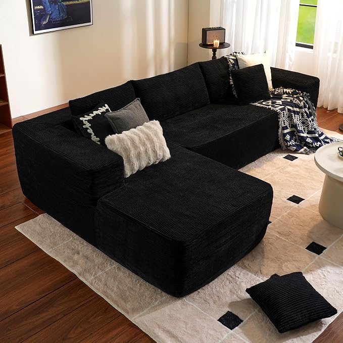 ovios 104" Cloud Boneless Couch - Image 7