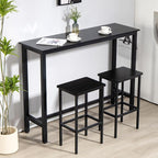 Finnhomy 52.7" Industrial Bar Table Set - Image 2