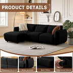 L Shaped Modular Sectional Couch - Image 3