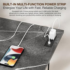 TEMI Small Computer Desk Folding Table - Image 5