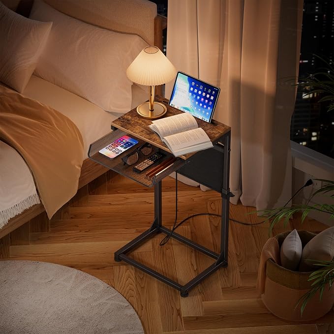 Simple Trending Side Table, C Shaped End Table - Image 2