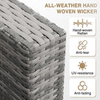 Aoxun Patio Furniture Sets, 8-Piece Outdoor Patio Furniture - Image 5