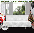 Easy-Going Reversible Couch Cover, Large Futon Sofa, Water Resistant Furniture - Image 2