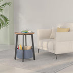 sthmec Small Round Side End Table - Image 4