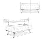 SIMPLIHOME Owen Lift Top Coffee Table Storage Ottoman - Image 13