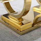Henf 47" Marble Coffee Table - Image 7