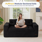 MAXYOYO 63" Loveseat Sofa Couch - Image 7