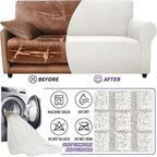 ZNSAYOTX Stretch Oversized Couch Cover Universal Sofa Covers - Image 7