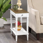 Convenience Concepts French Country No Tools Chairside End Table - Image 2