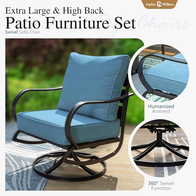 Sophia & William Patio Furniture Sets - Image 5