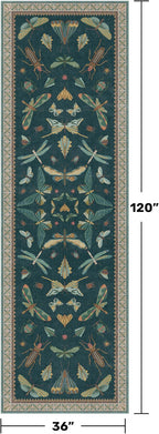 3x10 Washable Hallway Runner, Foldable Indoor Carpet - Image 2